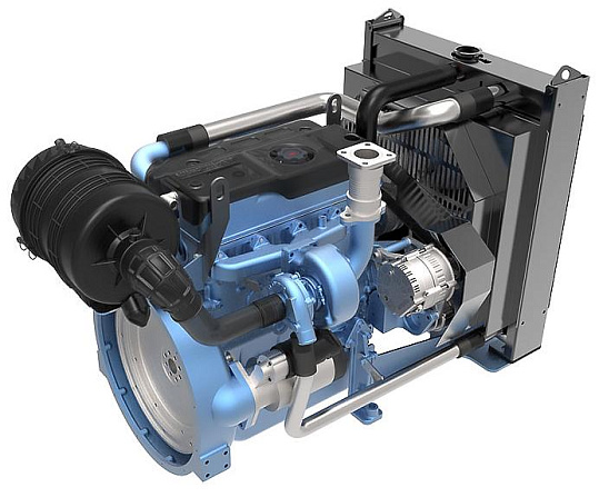 Дизельный двигатель Baudouin 4M10G70/5